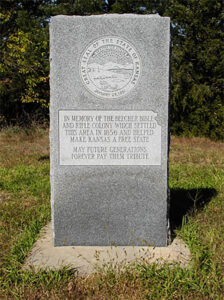 Beecher Colony Monument