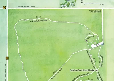 Mount Mitchell 2025 Map